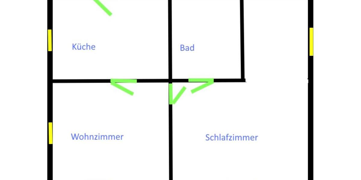 Wohnung 2Z, Kü, Bad, in Selb nähe Ludwigsmühle 3 zimmer