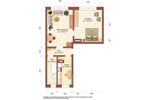 Erdgeschoßwohnung Rothenburg/Oberlausitz Oberlausitz - 2 Zimmer, 46 m&sup2;, 264&euro; | Angebot:26058034