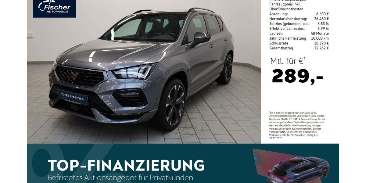 Cupra Ateca 28.059 km 32.980 &euro; Amberg 92224