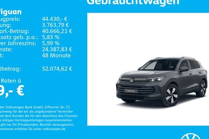 VW Tiguan 1.505 km 43.430 &euro; Stuttgart-Wangen 70188