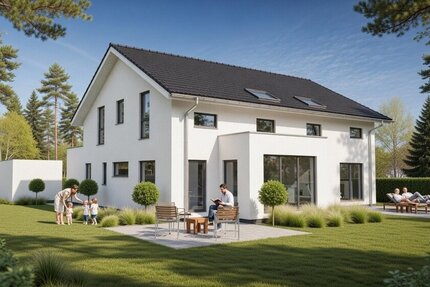 Wohnen mit Stil: Doppelhaushälfte in ruhiger Lage - Haus Markgröningen | Angebot:27733643