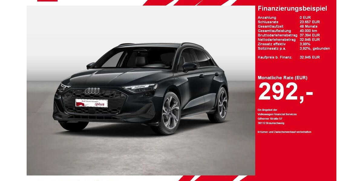 Audi A3 5.700 km 32.945 &euro; Gütersloh 33330