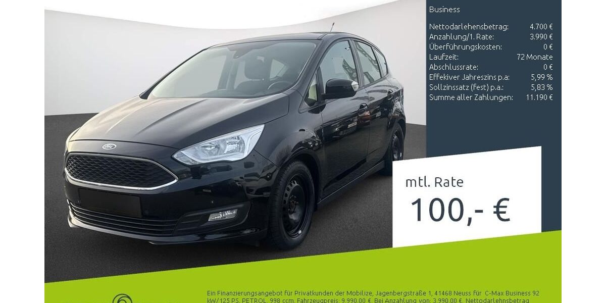 Ford C-Max 98.344 km 8.479 &euro; Stuhr 28816