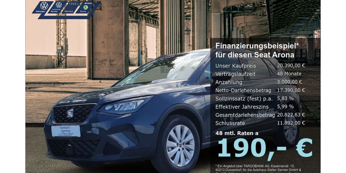 Seat Arona 6.000 km 19.490 &euro; Griesheim 64347