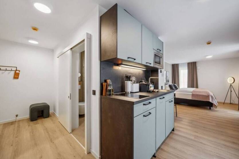Schöne 1-Zimmer-Wohnung mit Balkon und EBK