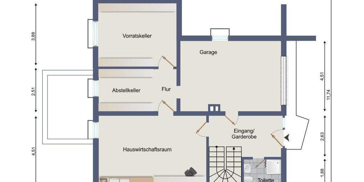 Einfamilienhaus Pfinztal / Söllingen Söllingen - 7 Zimmer, 170 m&sup2;, 687.000&euro; | Angebot:24873999