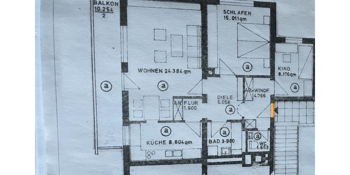 Etagenwohnung Bayreuth Altstadt - 3 Zimmer, 79 m&sup2;, 1.010&euro; | Angebot:26399564