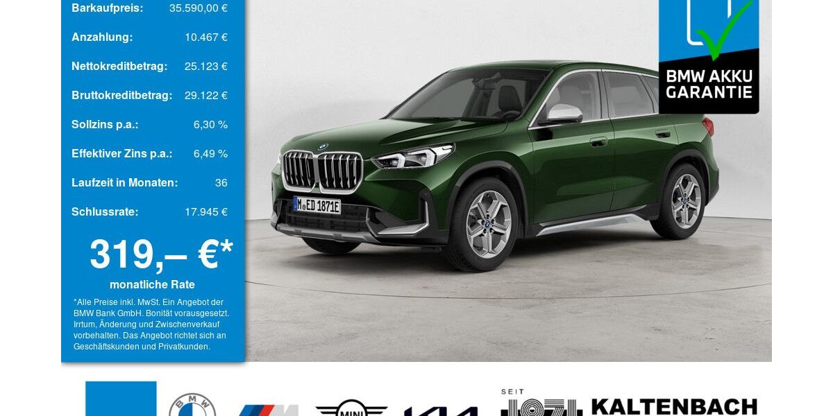 BMW iX1 39.359 km 35.590 &euro; Bergisch Gladbach 51469
