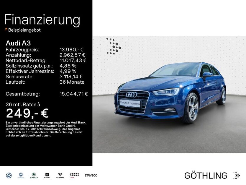 Audi A3 81.045 km 13.980 € Eisenach 99817