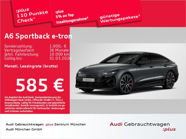 Audi A6 e-tron 11.568 km 75.619 &euro; Eching 85386