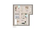 Dachgeschoßwohnung Twistringen - 3 Zimmer, 70 m&sup2;, 800&euro; | Angebot:25571500