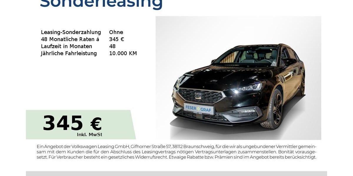 Seat Leon 9.600 km 33.890 &euro; Magdeburg 39118