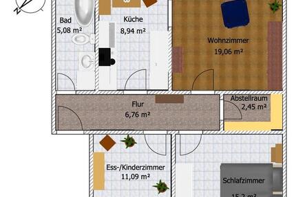 Wohnung Peißenberg - 3 Zimmer, 71 m&sup2;, 220.000&euro; | Angebot:26961341