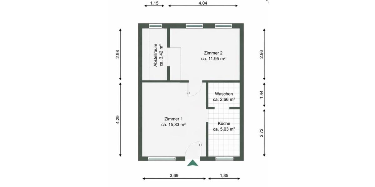 Bungalow Magdeburg Diesdorf - 3 Zimmer, 85 m&sup2;, 295.000&euro; | Angebot:26933817