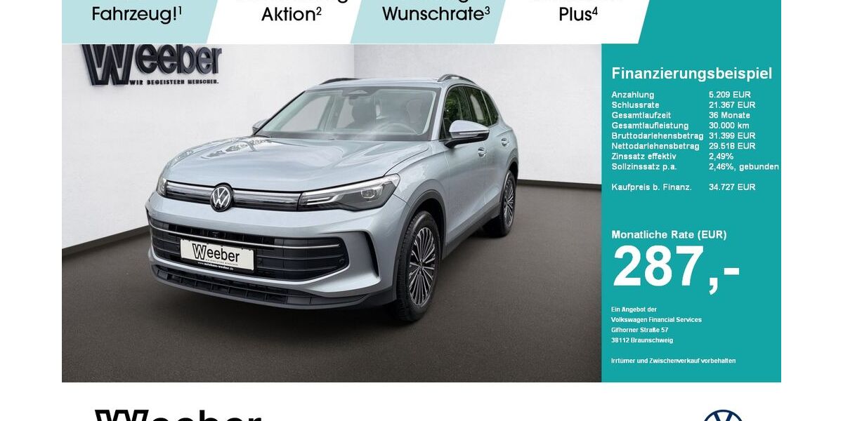 VW Tiguan 7.632 km 34.527 &euro; Herrenberg 71083