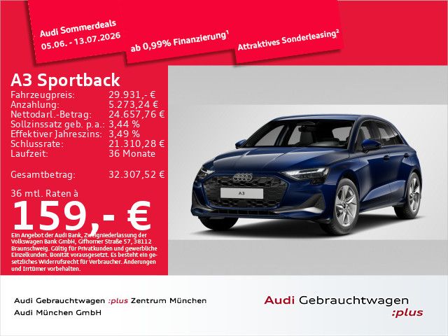 Audi A3 22.991 km 29.931 &euro; Eching 85386