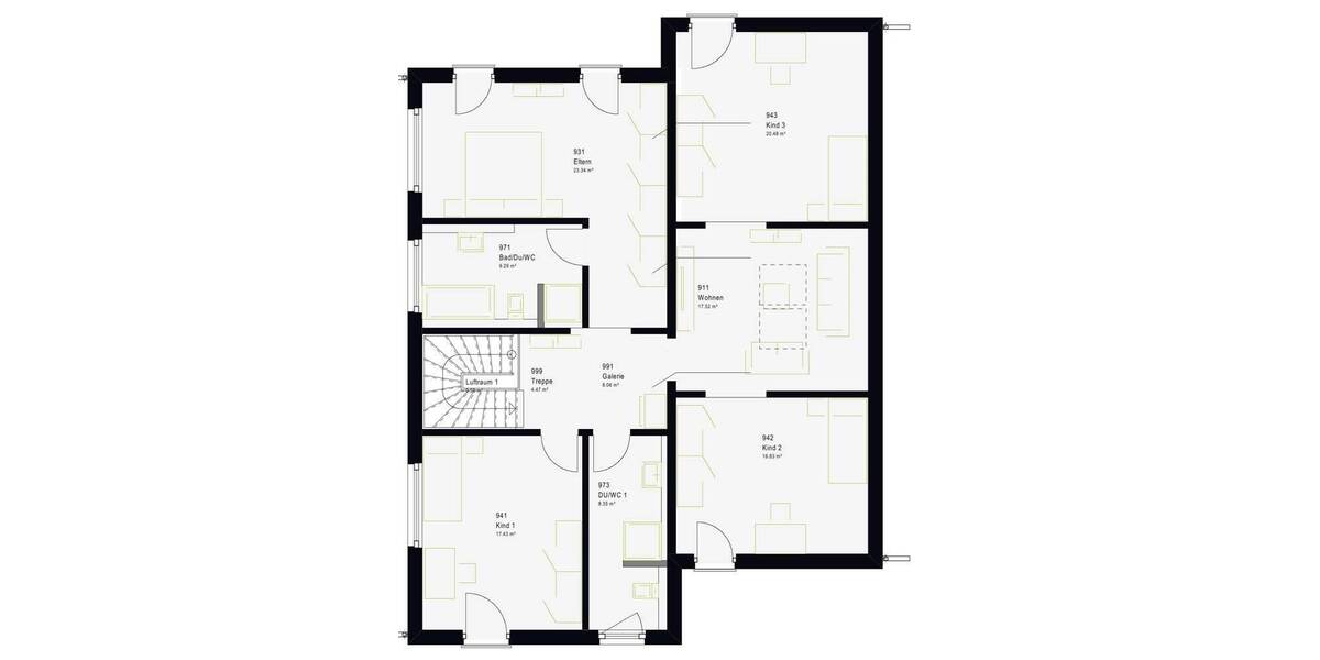 Einfamilienhaus Hirrlingen - 7 Zimmer, 245 m&sup2;, 533.639&euro; | Angebot:26686135