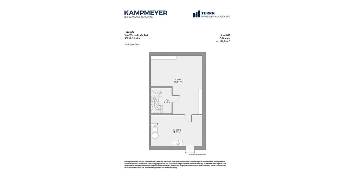 Doppelhaushälfte Pulheim - 5 Zimmer, 197 m&sup2;, 2.650&euro; | Angebot:25960462