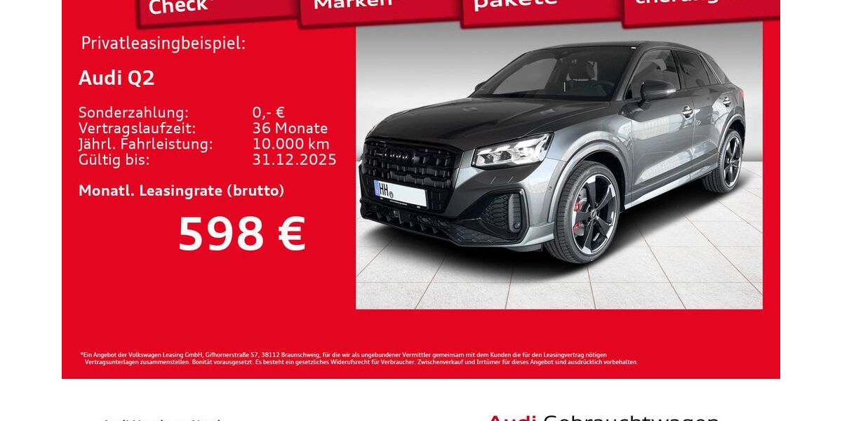 Audi Q2 1.890 km 52.172 € Hamburg 22419