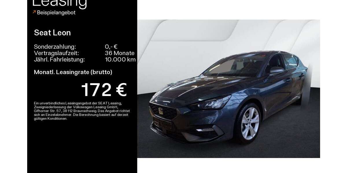 Seat Leon 27.226 km 25.590 &euro; Mainz-Kastell (Wiesbaden) 55252