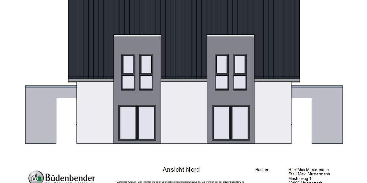 Ein modernes Haus für zwei FamilienGenerationen o. als Doppelhaus im schönen Hamburg. Individuell planbar. - Doppelhaushälfte Hamburg Poppenbüttel | Angebot:26111387