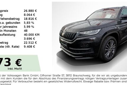 Skoda Kodiaq 124.800 km 24.740 &euro; Nürnberg 90431