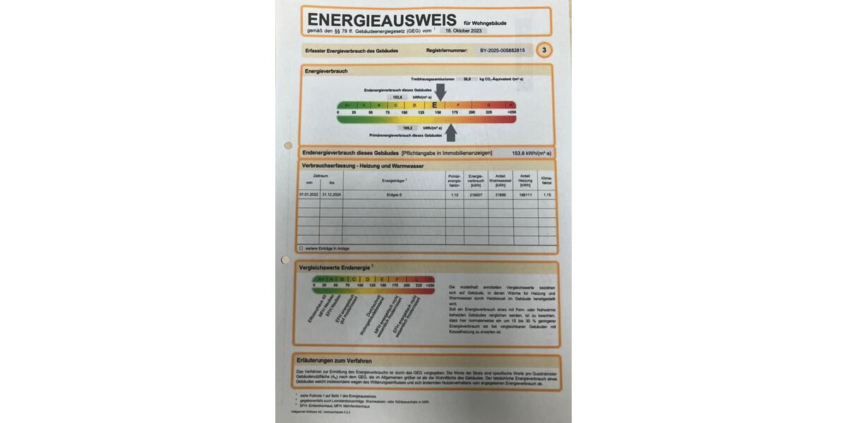 Etagenwohnung Offenberg - 3 Zimmer, 64 m&sup2;, 600&euro; | Angebot:26183646