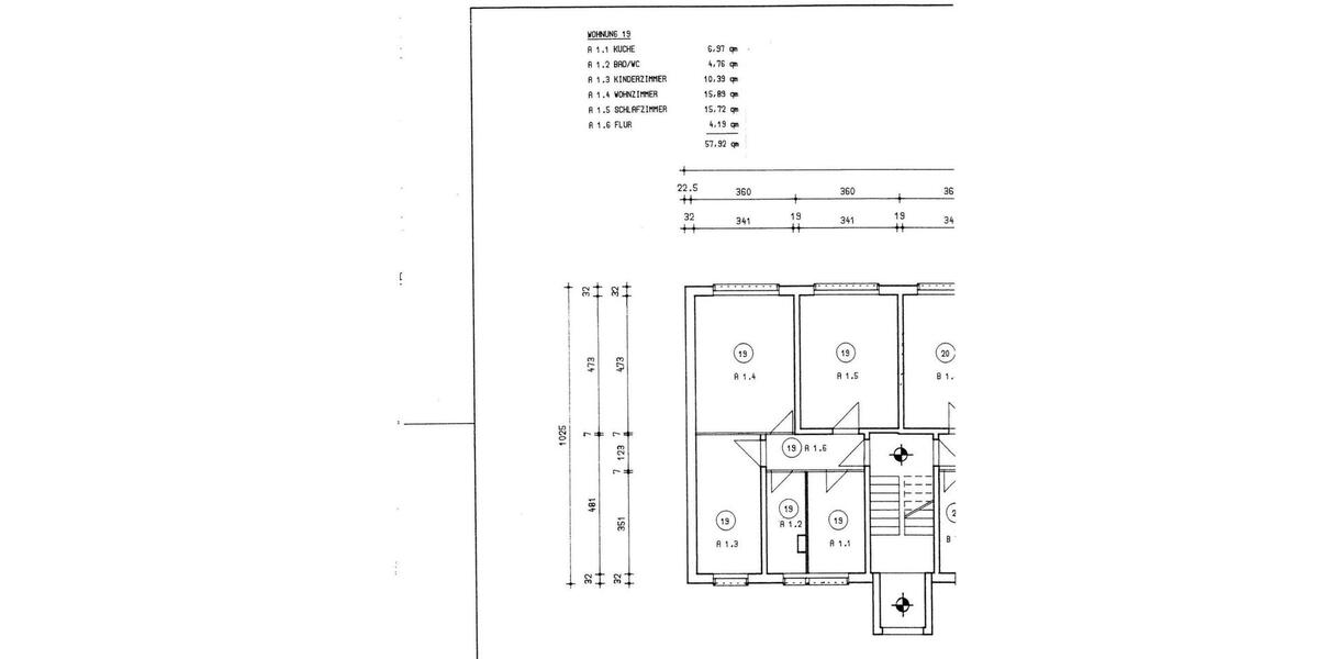 Etagenwohnung Lehesten - 3 Zimmer, 58 m&sup2;, 28.500&euro; | Angebot:26697646