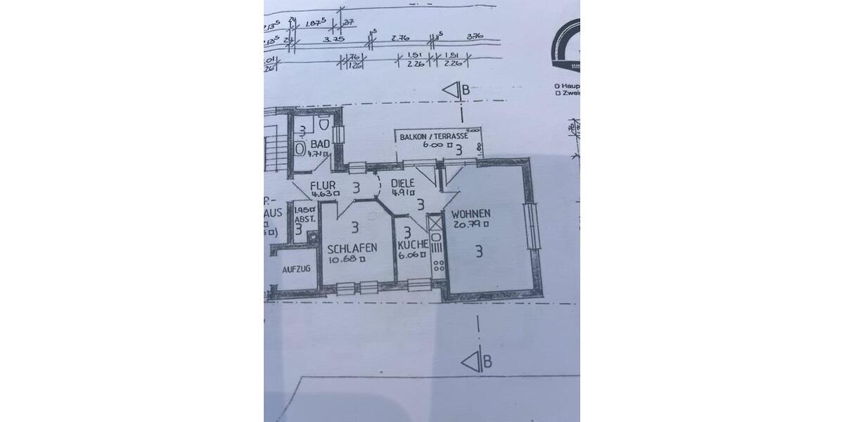 Erdgeschoßwohnung Weyhe - 2 Zimmer, 64 m&sup2;, 700&euro; | Angebot:24783573