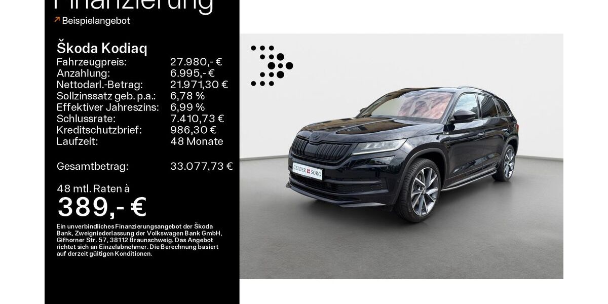 Skoda Kodiaq 104.990 km 27.980 &euro; Ebern 96106