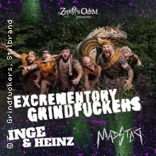 Excrementory Grindfuckers 09.01.2026 Lindenpark Potsdam
