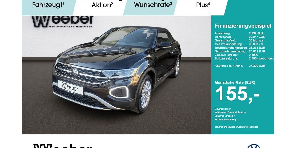 VW T-Roc 6.676 km 26.890 &euro; Weil der Stadt 71263