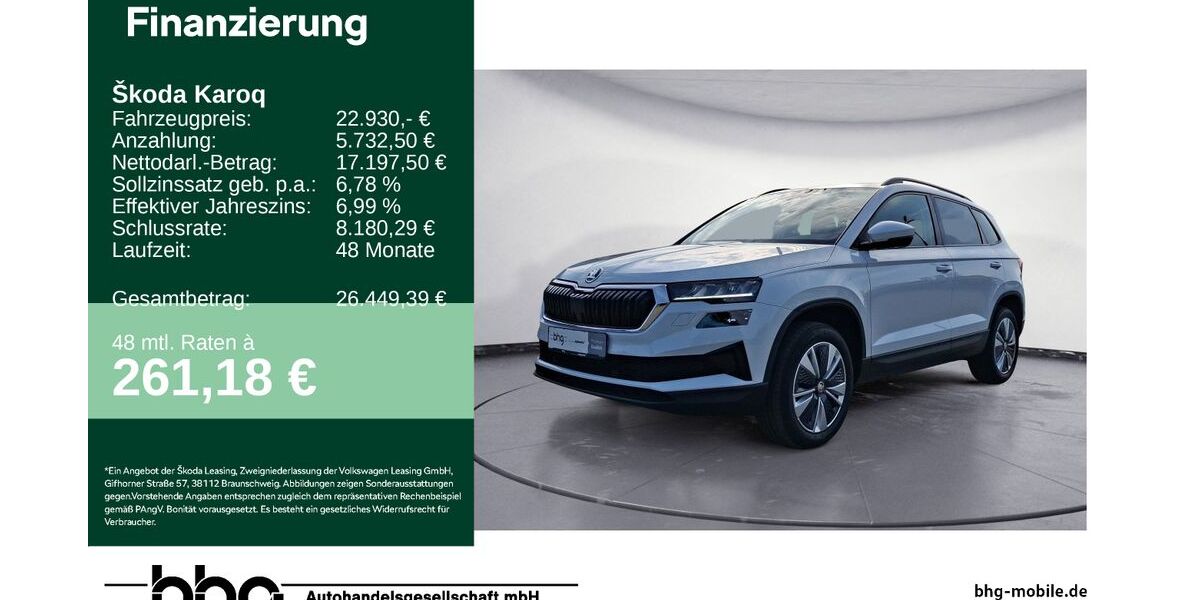 Skoda Karoq 81.185 km 22.930 &euro; Balingen 72336