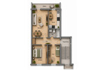 Etagenwohnung Oschersleben (Bode) - 3 Zimmer, 70 m&sup2;, 387&euro; | Angebot:26679489