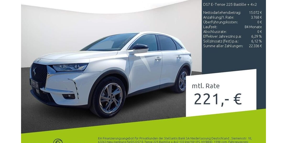 DS Automobiles DS7 (Crossback) 58.668 km 18.840 &euro; Borken 46325