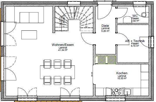 Einfamilienhaus Bad Windsheim Wiebelsheim - 4 Zimmer, 130 m&sup2;, 499.900&euro; | Angebot:25778029