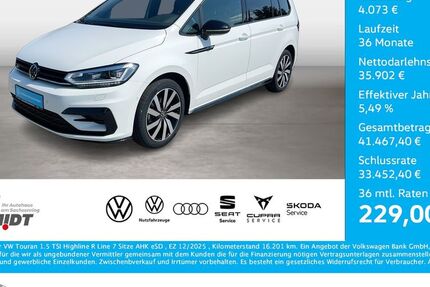 VW Touran 16.201 km 39.975 &euro; Bernsdorf 09337