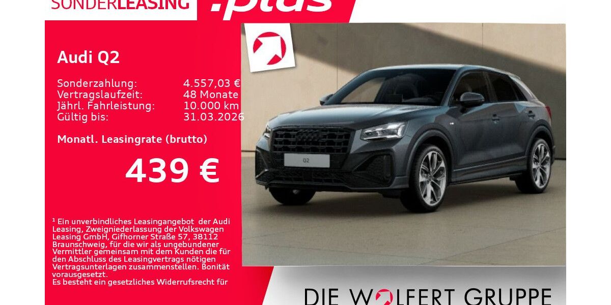Audi Q2 5.690 km 43.998 &euro; Großwallstadt 63868