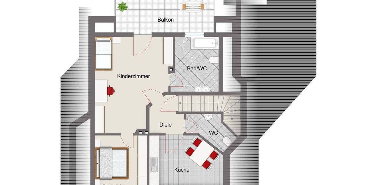 Einfamilienhaus Wiesenfelden - 7 Zimmer, 136 m&sup2;, 339.000&euro; | Angebot:26657067