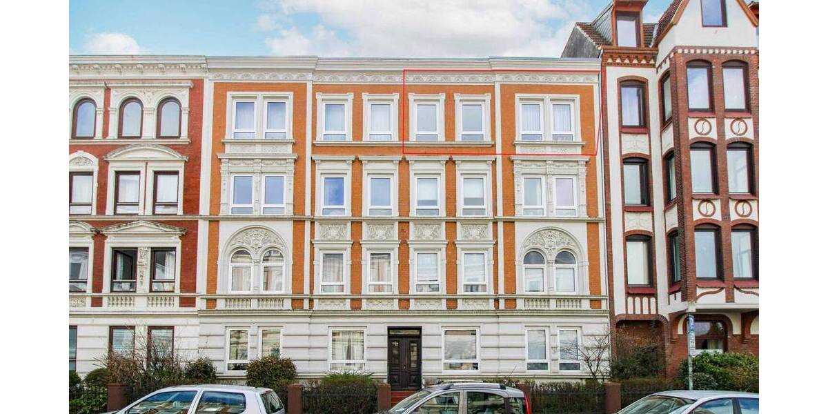 Etagenwohnung Flensburg Sandberg - 3 Zimmer, 60 m&sup2;, 149.000&euro; | Angebot:26221522