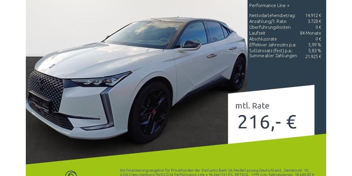 Citroen DS4 17.219 km 18.640 &euro; Dülmen 48249