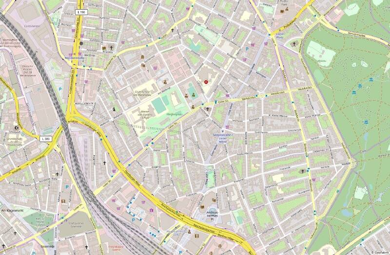 Charmante 2 Zimmer-Wohnung in der Oststadt 2 zimmer