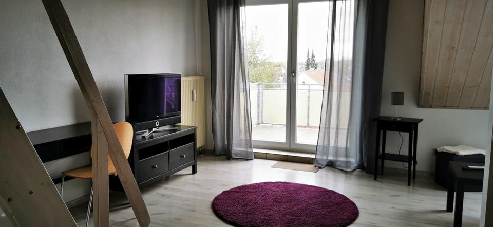 Dachgeschoßwohnung Ingolstadt Münchener Straße - 1.5 Zimmer, 40 m&sup2;, 600&euro; | Angebot:25435850