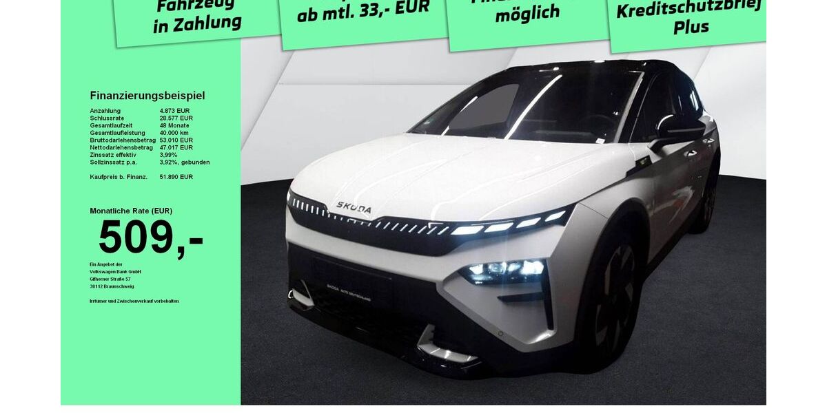 Skoda Elroq 11.120 km 51.790 &euro; Kempten 87439