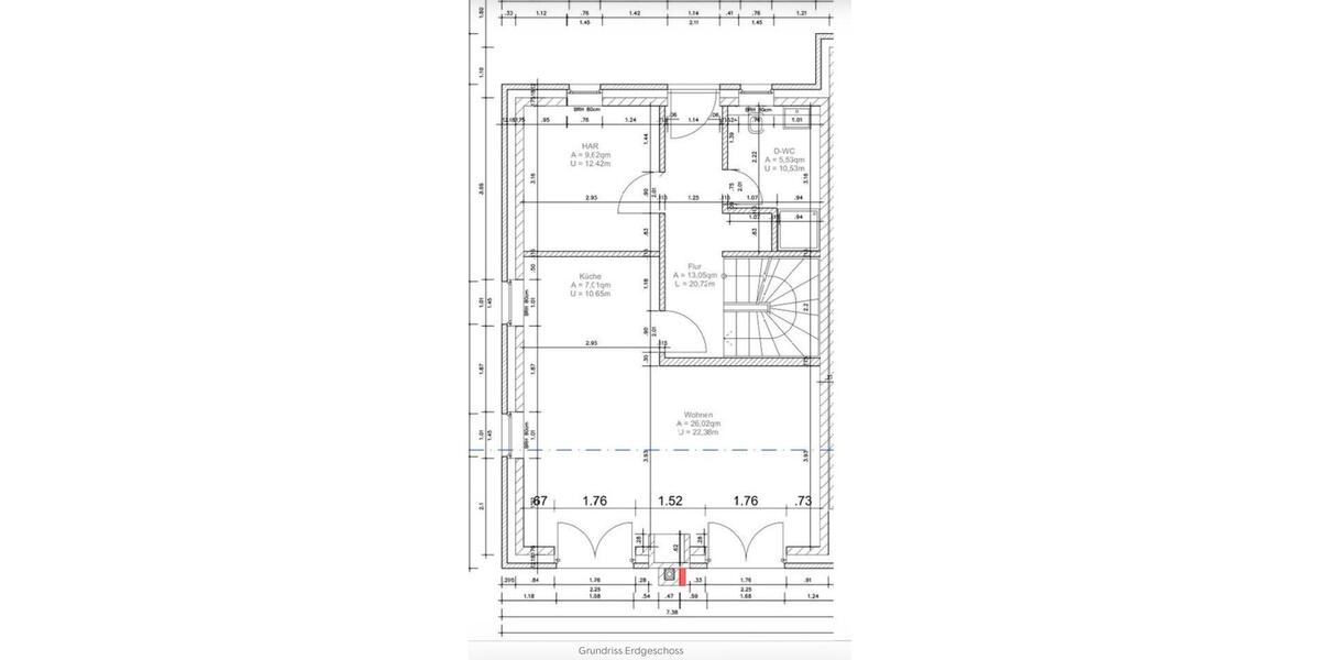 Doppelhaushälfte Elmshorn - 4 Zimmer, 125 m&sup2;, 1.800&euro; | Angebot:25974200