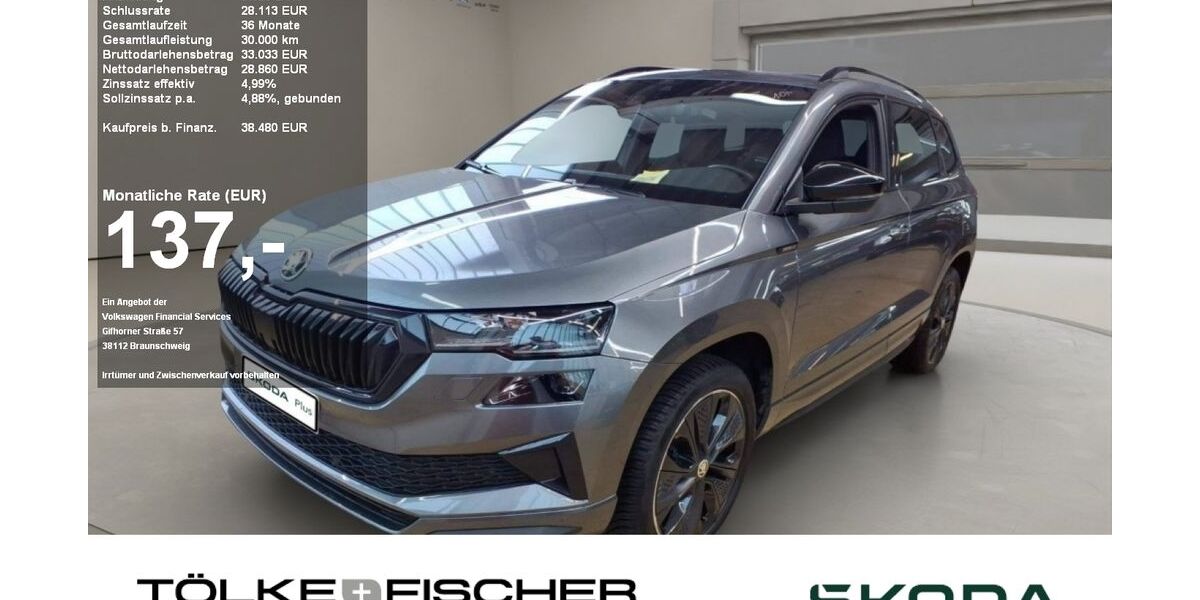 Skoda Karoq 14.110 km 39.850 &euro; Krefeld 47809