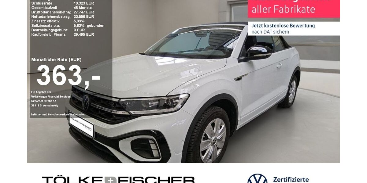 VW T-Roc 34.759 km 29.495 &euro; Krefeld 47805