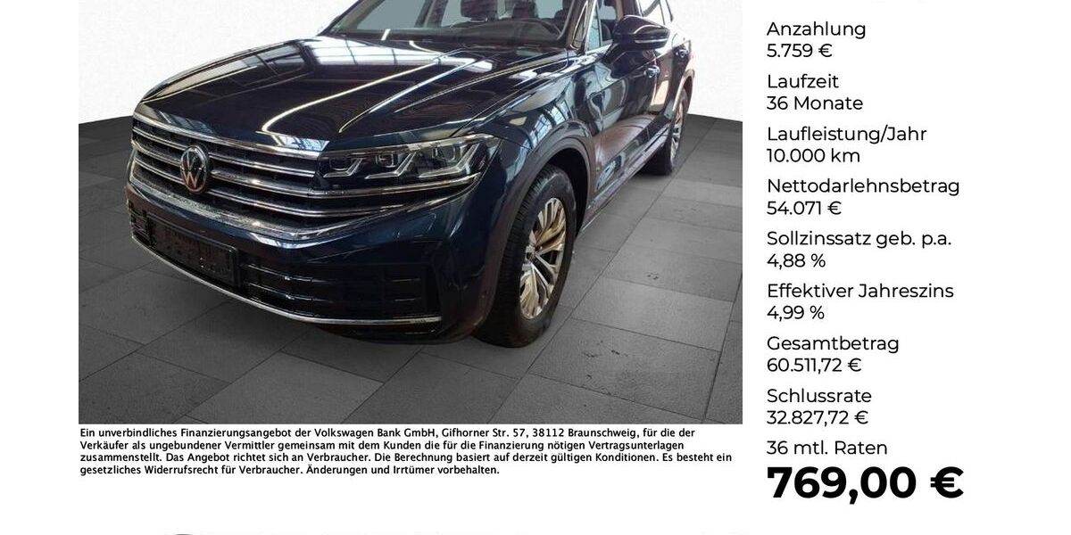 VW Touareg 55.864 km 59.830 &euro; Osnabrück 49078