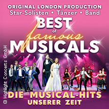Best of famous Musicals - Die Musical-Hits unserer Zeit 23.03.2026 Stadttheater Ingolstadt