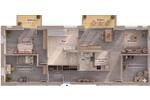 Etagenwohnung Beeskow - 4 Zimmer, 121 m&sup2;, 1.855&euro; | Angebot:26386823